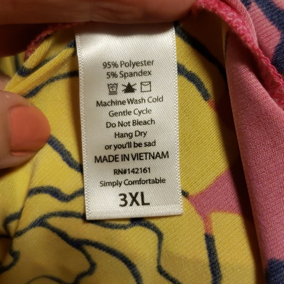 Lularoe 3x Maxi skirt - Picture 5 of 5
